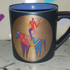 Very Rare HORSE Laurel Burch Coffee Mug